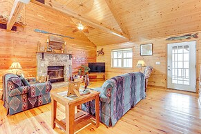 Fire Pit, Screened Deck: Riverfront Ozarks Cabin!