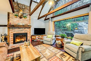 Cabin on Ledford Branch w/ Waterfall + Wading Pool