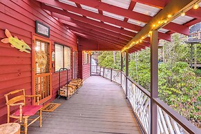 Cabin on Ledford Branch w/ Waterfall + Wading Pool
