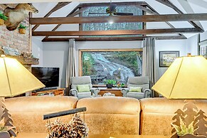 Cabin on Ledford Branch w/ Waterfall + Wading Pool