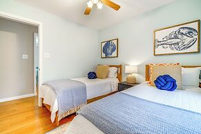Walk to Brigantine Beach: Home w/ BBQ & Yard