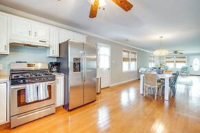 Walk to Brigantine Beach: Home w/ BBQ & Yard