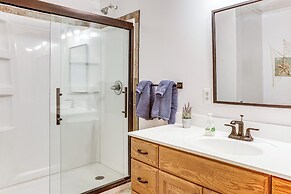 1 Block to Crystal Lake: Downtown Beulah Apt!
