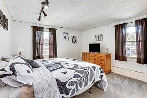 1 Block to Crystal Lake: Downtown Beulah Apt!