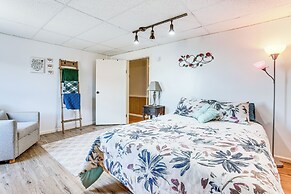 1 Block to Crystal Lake: Downtown Beulah Apt!