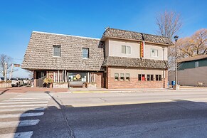1 Block to Crystal Lake: Downtown Beulah Apt!