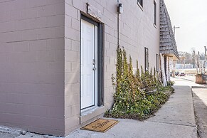 1 Block to Crystal Lake: Downtown Beulah Apt!