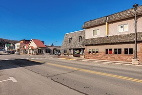 1 Block to Crystal Lake: Downtown Beulah Apt!