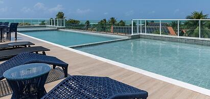 Flat moderno Praia de Serrambi BFS312