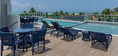 Flat moderno Praia de Serrambi BFS312