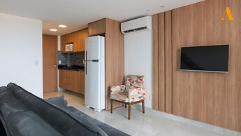 Flat moderno Praia de Serrambi BFS312