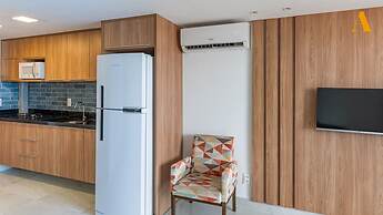 Flat moderno Praia de Serrambi BFS312