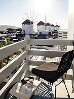 Sunset Windmills Houses