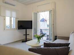 Sunset Windmills Houses