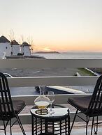 Sunset Windmills Houses