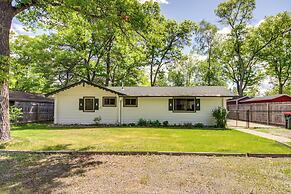 Near Golf & Pelican Lake: Log Cabin w/ Deck!