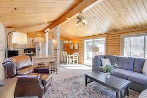 Near Golf & Pelican Lake: Log Cabin w/ Deck!