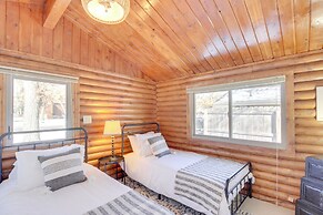 Near Golf & Pelican Lake: Log Cabin w/ Deck!