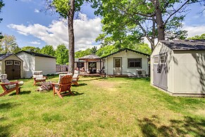Near Golf & Pelican Lake: Log Cabin w/ Deck!