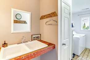 River Access & Gorgeous Views: Pisgah Forest Home!