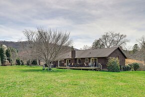 River Access & Gorgeous Views: Pisgah Forest Home!