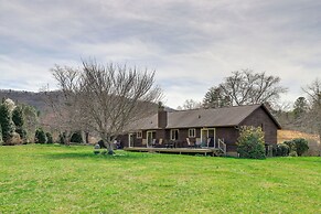 River Access & Gorgeous Views: Pisgah Forest Home!