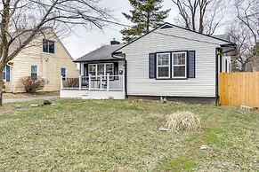 Screened Patio & Fire Pit: Modern Westerville Home