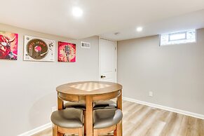 Screened Patio & Fire Pit: Modern Westerville Home