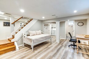 Screened Patio & Fire Pit: Modern Westerville Home