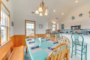 Walk to Pier: Spacious Coastal Home!