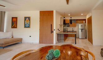Spacious Modern 3BR Apartment in Gated Community With Pool View at Cha