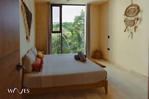 Spacious Modern 3BR Apartment in Gated Community With Pool View at Cha