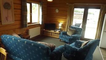 Hand Built log Cabin at Avonvale Holiday Lodges
