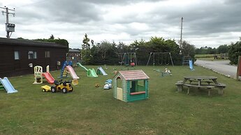 Hand Built log Cabin at Avonvale Holiday Lodges