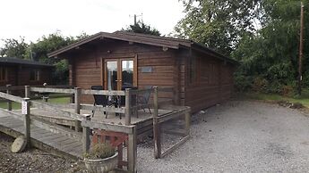 Hand Built log Cabin at Avonvale Holiday Lodges