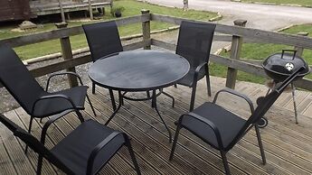 Hand Built log Cabin at Avonvale Holiday Lodges