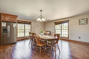 Pond Access w/ On-site Fishing: Versailles Getaway