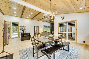 Porch & 1-acre Yard: White Mountains Hideaway