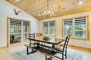 Porch & 1-acre Yard: White Mountains Hideaway