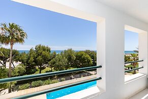 Quarteira First Line Front Beach Pool Flat View