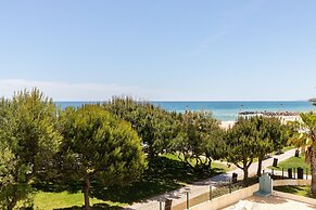 Quarteira First Line Front Beach Pool Flat View