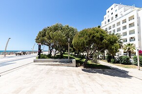 Quarteira First Line Front Beach Pool Flat View