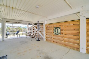 2 Blocks to Beach: Gulf Shores Getaway w/ Dock!