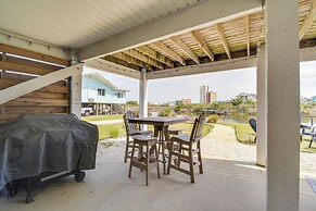 2 Blocks to Beach: Gulf Shores Getaway w/ Dock!