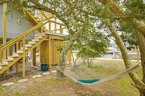 Scenic Escape w/ Dock: 1 Mi to Ocracoke Lighthouse