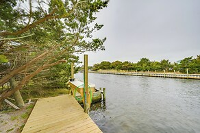 Scenic Escape w/ Dock: 1 Mi to Ocracoke Lighthouse