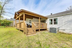 Walk to Casino: Home w/ Deck in Hot Springs!