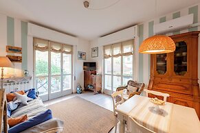 Stylish flat balcony near Rapallo Castle