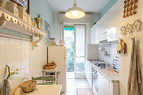 Stylish flat balcony near Rapallo Castle