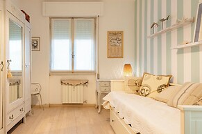 Stylish flat balcony near Rapallo Castle